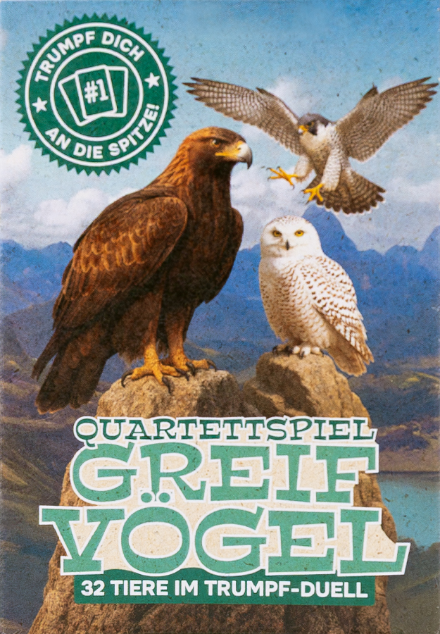 Quartettspiel Greifvögel