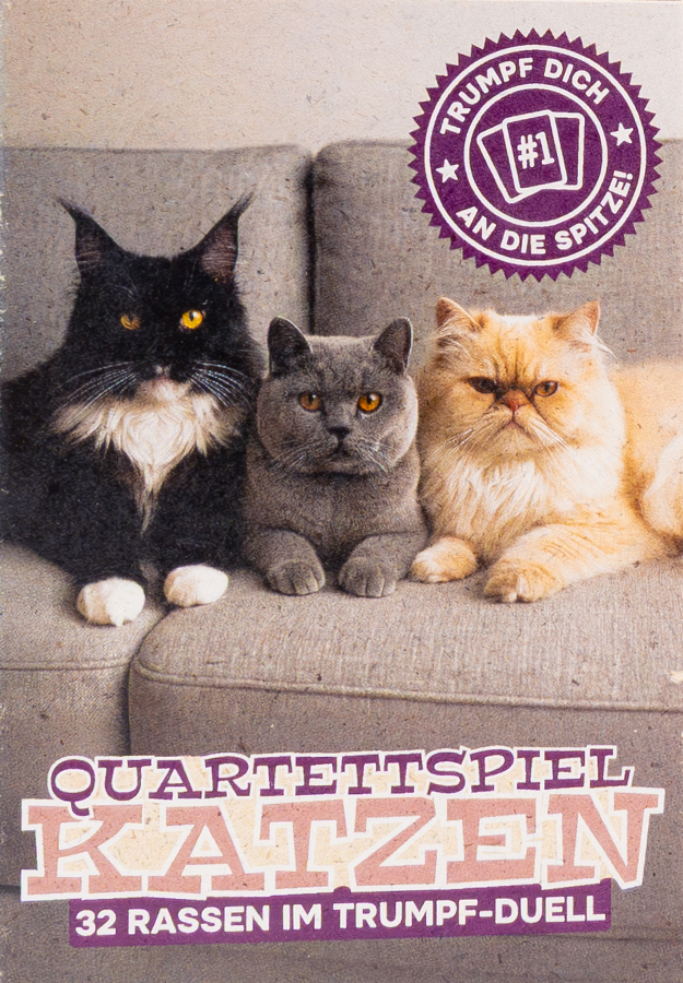 Quartettspiel Katzen
