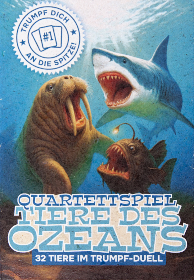Quartettspiel Tiere des Ozeans