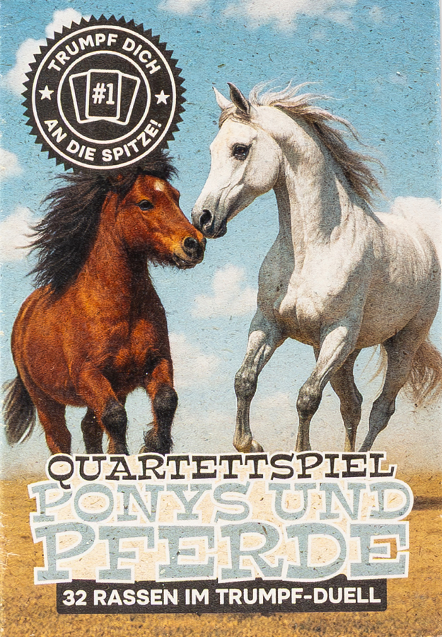 Quartettspiel Ponys & Pferde