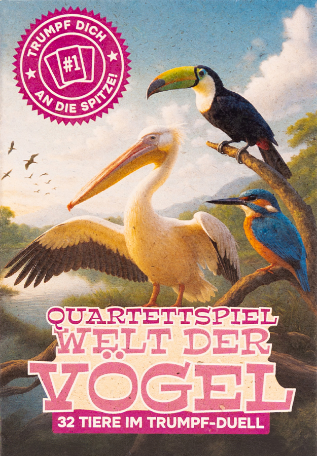 Quartettspiel Welt der Vögel